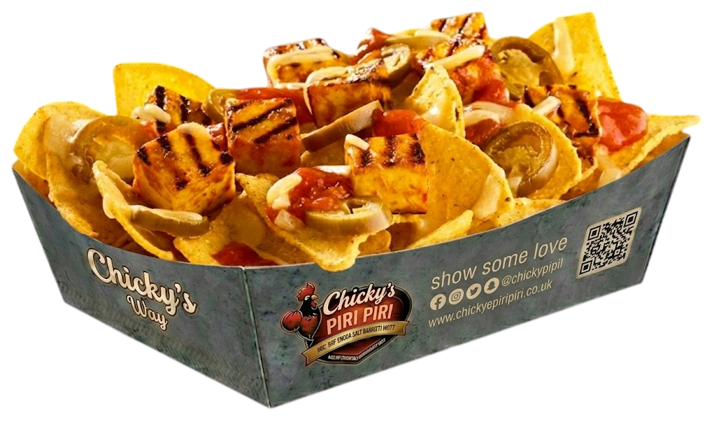 Piri Paneer Nachos